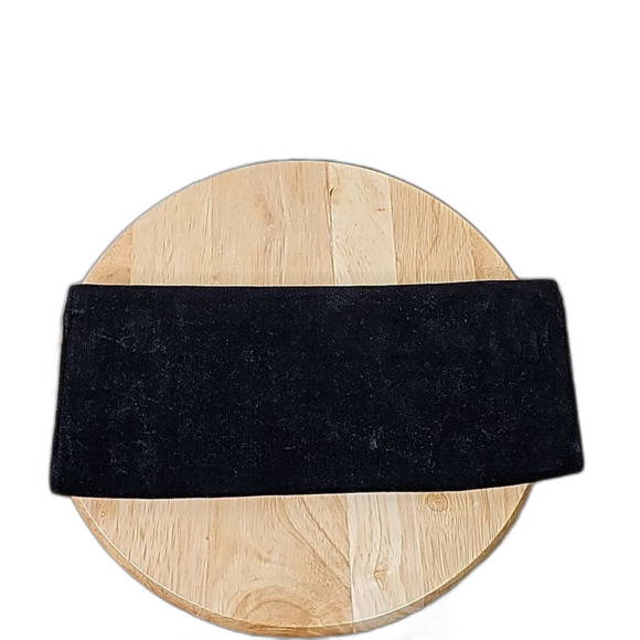 Victoria's Secret Evening Clutch Rhinestones and Silver Sequins Velvet Style - Picture 2 of 4